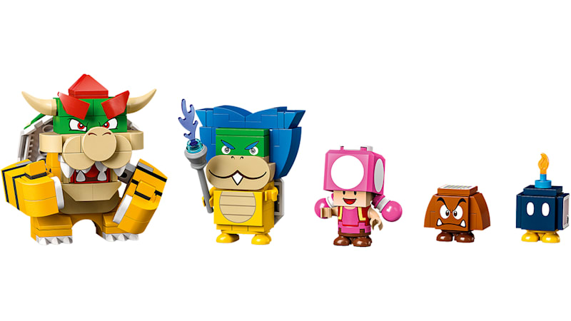 Bowser jr lego mario deals